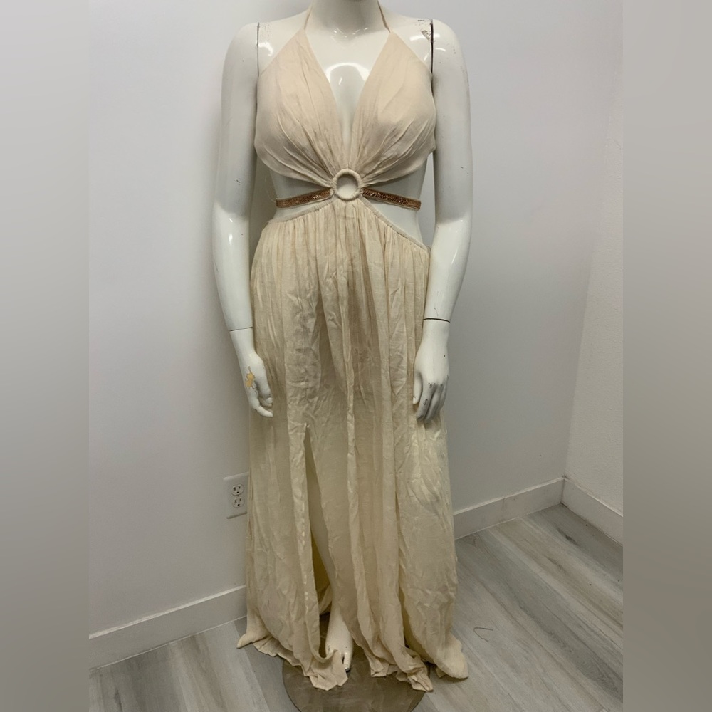 Fashion Nova crisscross tie dress